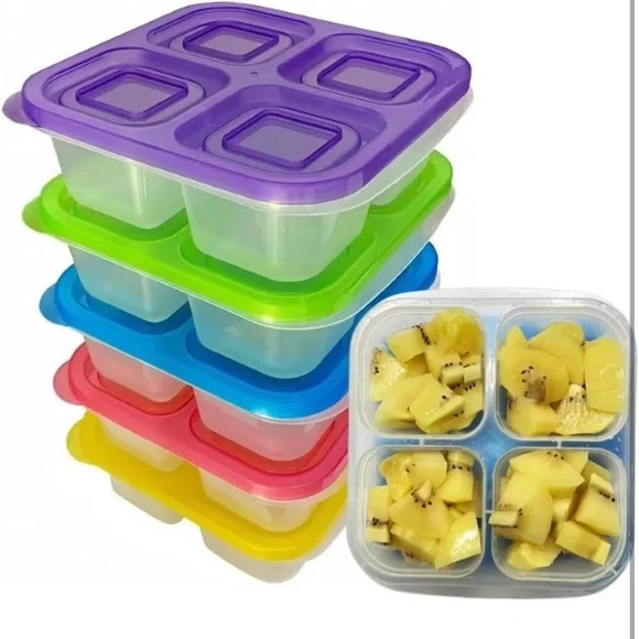 Colorful Stackable Storage Containers - Picture 3 of 4